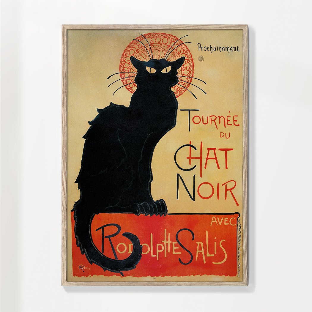 Le Chat Noir - Théophile Alexandre Steinlen